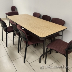 Birch Wooden Folding Table